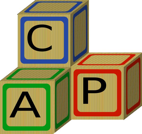 CPA letters on building blocks