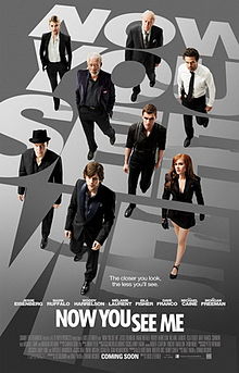 Now you see me movie poster