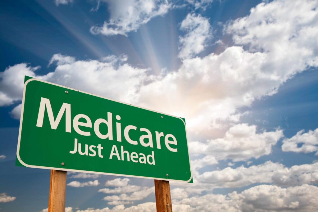 Medicare Road Sign